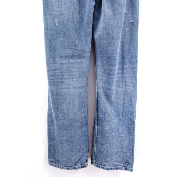 CJ Black Relaxed Straight Jeans Men's Size 30x32 Distressed - Picture 3 of 10